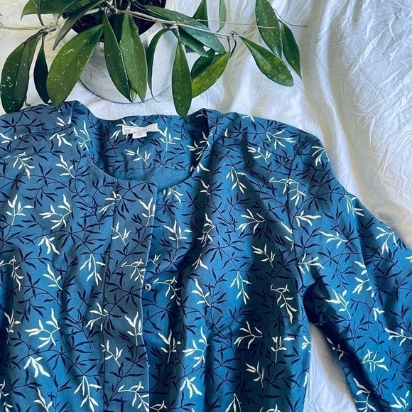 Super cute blue print gap pinup dress - Picture 10 of 13